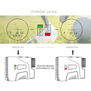 Borhold BH-LD Golf laserski rangefinder za vanjsku upotrebu