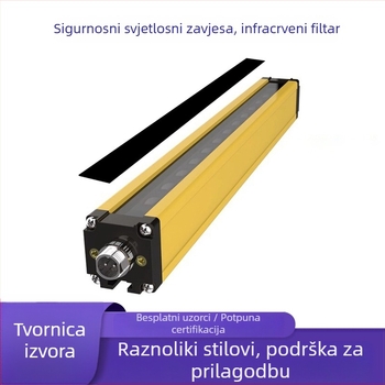 Infracrveni rešetkasti filter PMMA sigurnosni svjetlosni zavjesu senzor, akrilni materijal