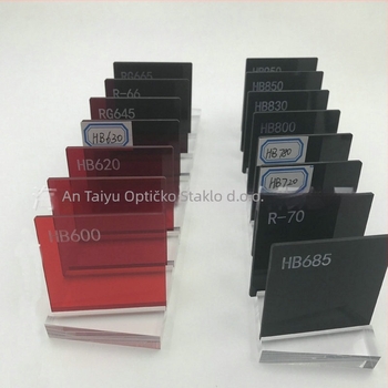 Taiyu Infracrveni filtr za uklanjanje, prozirno optičko staklo, modeli HB600, HB630, HB650, HB685, za fotografski aparat i optičke instrumente