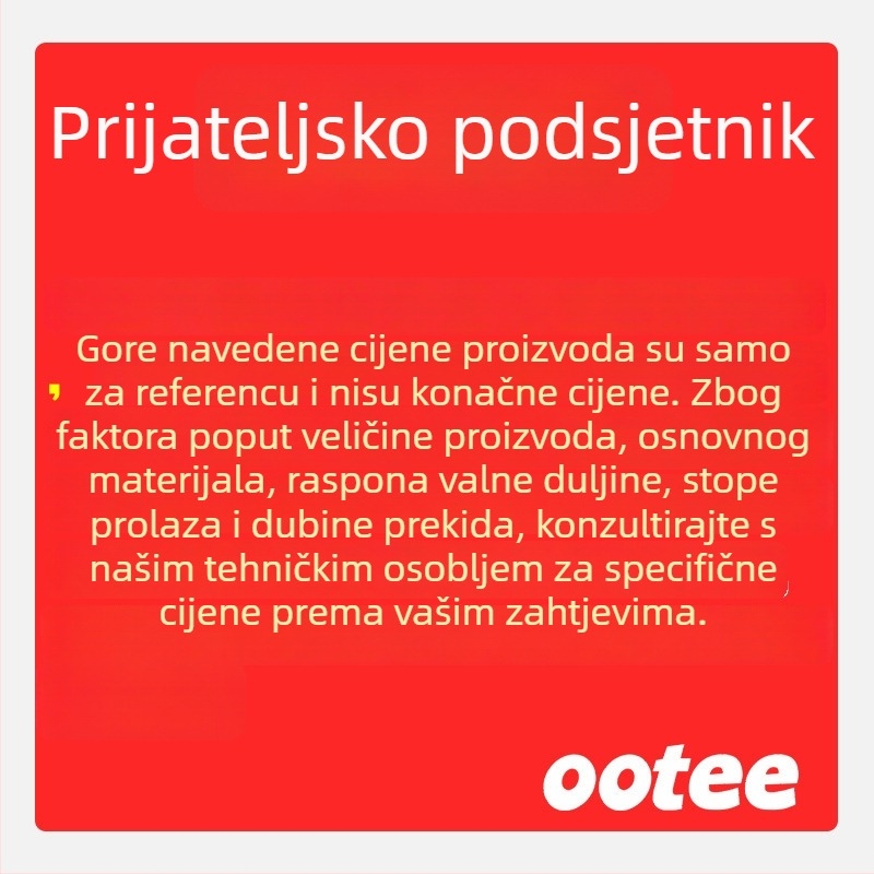 Biokemijski analizer i čitač mikroploča s uskim filtrom za ELISA, model Ar, marka OOTEE, proizvodni kod 202404018002, optičko staklo
