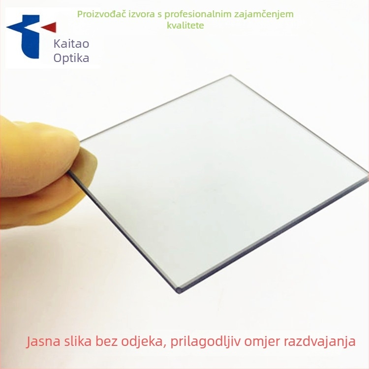 FG-50/50 Opticki razdjelnik za vizualni izvor svjetla; model FG-50/50, materijali: opticko staklo/quartz, prilagodba dostupna, namjena: opticko dijeljenje snopa