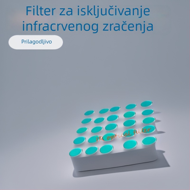 IR filter za odrezivanje infracrvenog zračenja, optičko staklo, 650 nm, za sigurnosne i nadzorne leće te leće za dronove — Xingying Optoelectronics