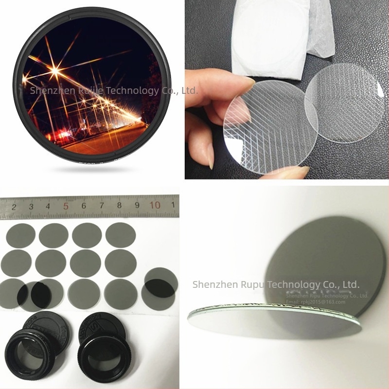 RP polarizacijski filtar za fotografiju i videografiju – kompatibilan s podvodnim kamerama i pametnim telefonom, zvjezdani efekt