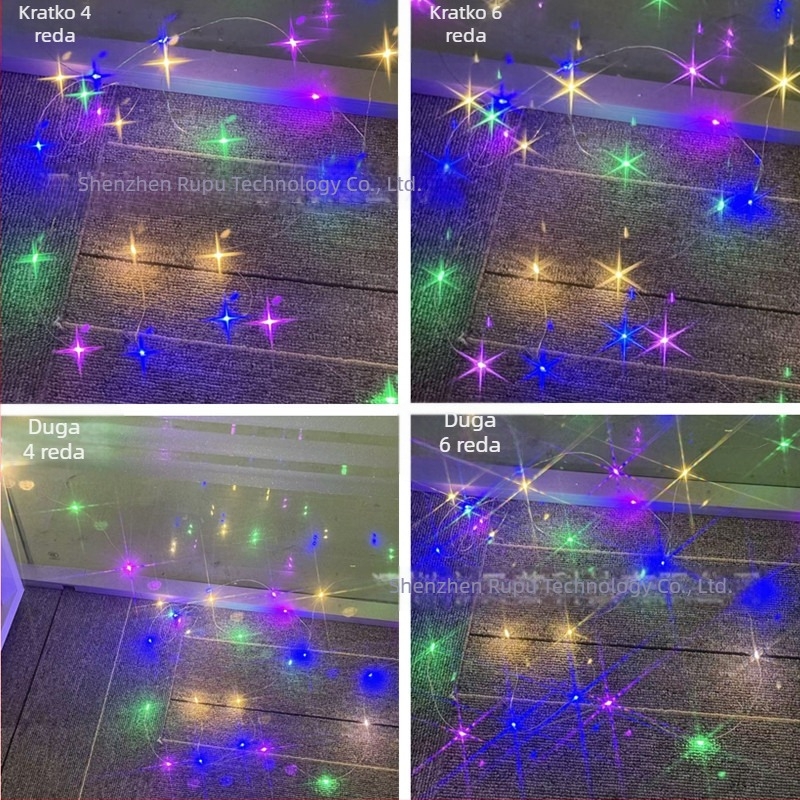 RP polarizacijski filtar za fotografiju i videografiju – kompatibilan s podvodnim kamerama i pametnim telefonom, zvjezdani efekt