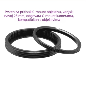 Industrijski okvir filtra za objektiv za M30.5, 25.4, 25.5, 27, 35.5, 37, 43 i 52 mm – C-mount