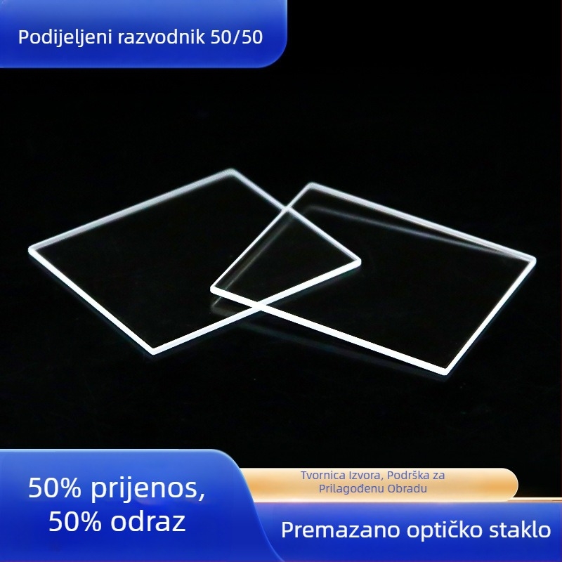55% beam splitter za optičke instrumente, visoka preciznost, bez duhova slike, s mogućnošću vlastite marke