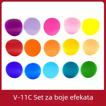 Filter boje bljeskalice V11-C/T za Shenniu V1 bljeskalicu, plastični