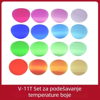 Filter boje bljeskalice V11-C/T za Shenniu V1 bljeskalicu, plastični