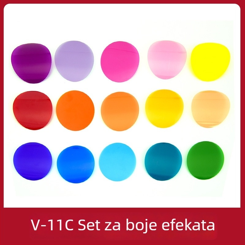 Filter boje bljeskalice V11-C/T za Shenniu V1 bljeskalicu, plastični