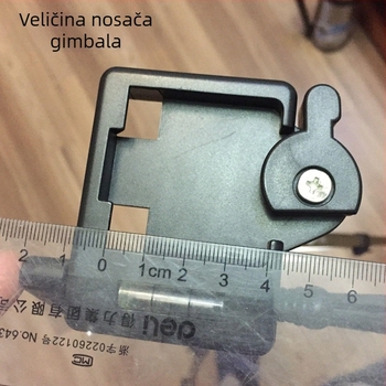 Ploča za brzo otpuštanje za glavu stativa — model 330A, ABS, kompatibilna s bajonetom 42×42, nosivost 2–5 kg