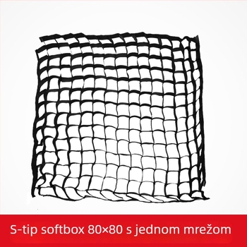 Shenniu S-tip prijenosna softbox mrežica – aluminijska legura, kompatibilno sa S-tip prijenosnim softboxom