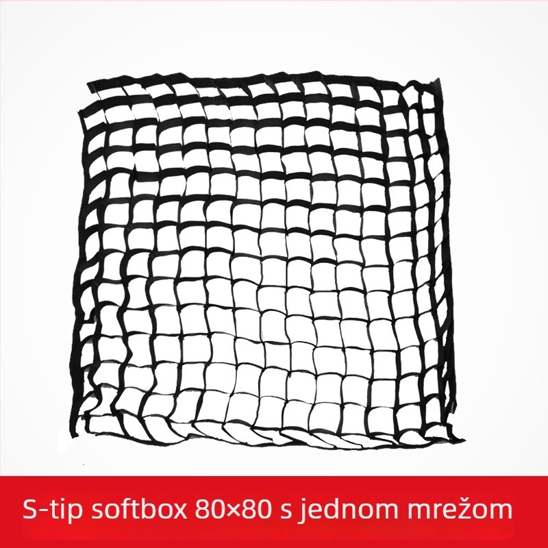 Shenniu S-tip prijenosna softbox mrežica – aluminijska legura, kompatibilno sa S-tip prijenosnim softboxom