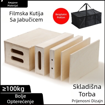 Independence višeslojna Apple Box za film i TV – od višeslojne ploče, težina 11, uključuje torbicu za pohranu