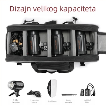 Shenniu CB05 Set za fotografijsko osvjetljenje s aluminijskom legurom