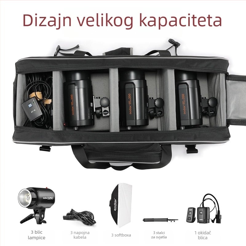 Shenniu CB05 Set za fotografijsko osvjetljenje s aluminijskom legurom