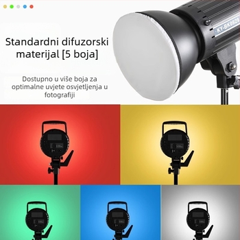 Sjenilo za bljeskalicu za fotografiju s difuzorom od poliestera i mekim osvjetljenjem