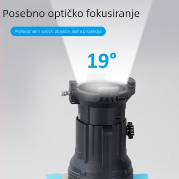 Svjetlosni dodatak za kondenzatorsku cijev za snimanje – Model SL, aluminijska legura, kompatibilan s Baorong kopčom za osvjetljenje, maksimalno opterećenje 6–10 kg