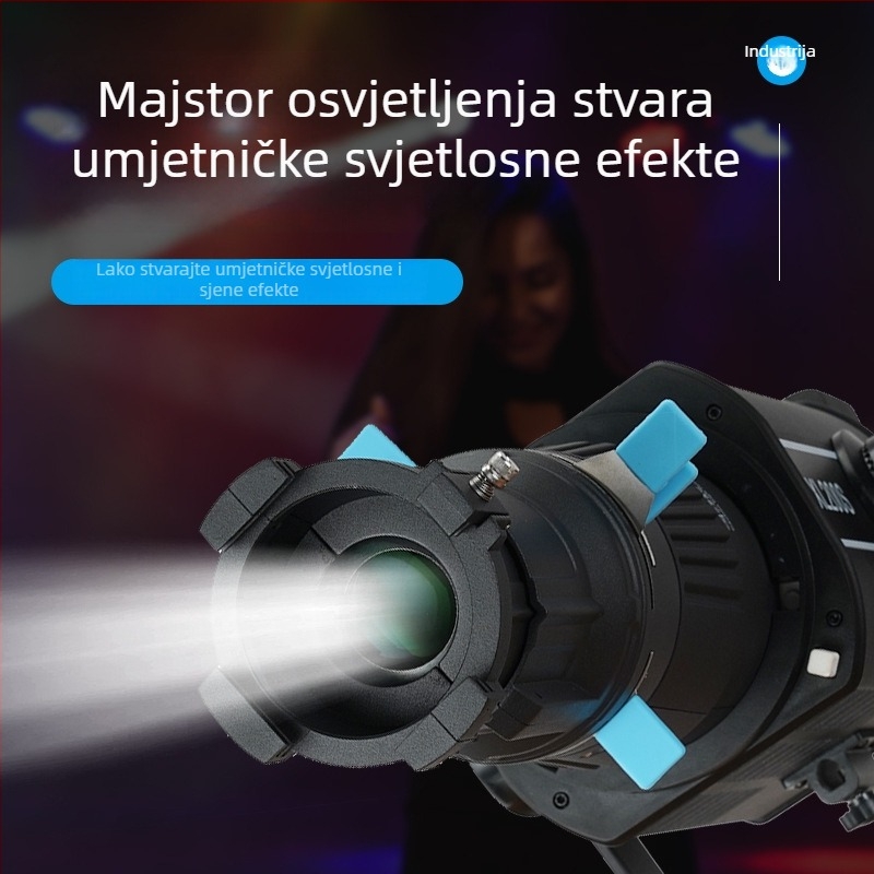 Svjetlosni dodatak za kondenzatorsku cijev za snimanje – Model SL, aluminijska legura, kompatibilan s Baorong kopčom za osvjetljenje, maksimalno opterećenje 6–10 kg