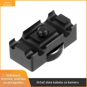 DSLR klip za kabel za Canon 5D III, 5D IV i 6D II - aluminijska legura, sigurno zaključavanje protiv vuče
