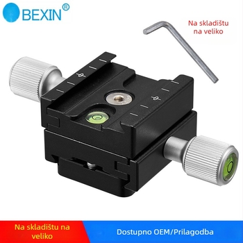 Bei Xin QR50B – držač brzog otpuštanja za kameru, aluminijska legura, nosivost 2-5 kg