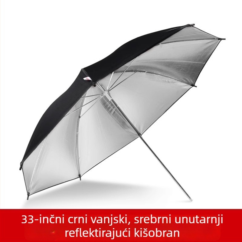 Minrui kišobran za mekano svjetlo — aluminijski spoj, pogodan za bljeskalice i fotografske lampe (Nosivost < 2 kg)