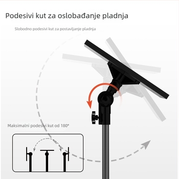 Podni stalak za projektor, prilagodljiv višenamjenski nosač i pladanj