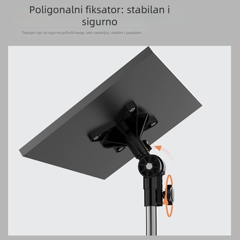 Podni stalak za projektor, prilagodljiv višenamjenski nosač i pladanj