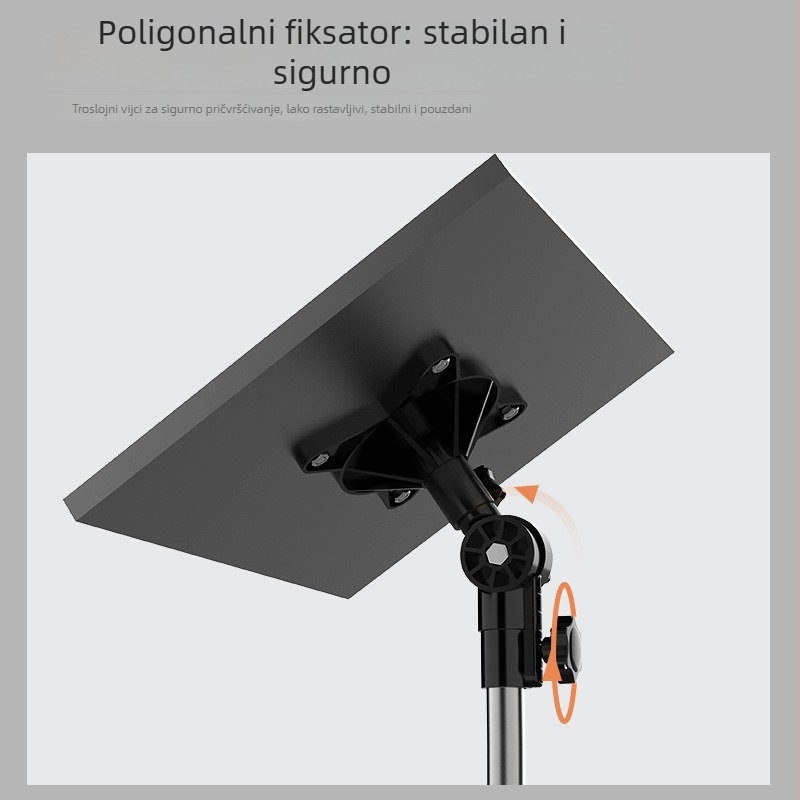 Podni stalak za projektor, prilagodljiv višenamjenski nosač i pladanj