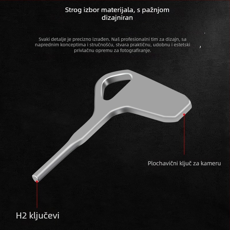 Držač za kameru Xinwenxuan 8008, aluminijska legura, nosivost do 2 kg