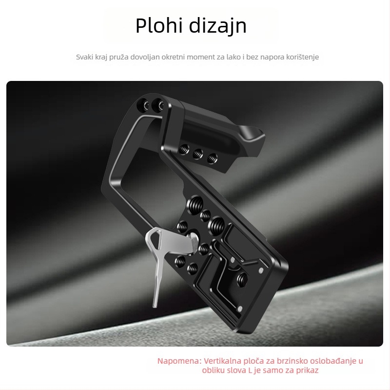 Držač za kameru Xinwenxuan 8008, aluminijska legura, nosivost do 2 kg