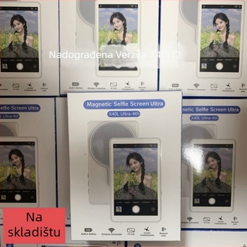 Uređaj za zrcaljenje selfie zaslona mobitela s magnetskim stražnjim zaslonom — verzija T2 Upgrade, kompatibilno s iPhone, PC kućište, nosivost do 2 kg