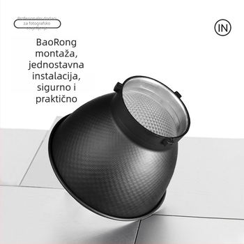 Pribor za rasvjetu za fotografiju — standardni bajonetni poklop, aluminijska legura, univerzalna kompatibilnost za snimanje, maksimalno opterećenje 2 kg, težina 0,5 kg