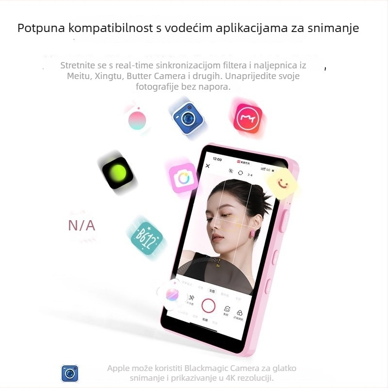 Selfie monitor P4 – stražnji magnetski selfie zaslon, kompatibilan sa 99% telefona, težina 0.0884