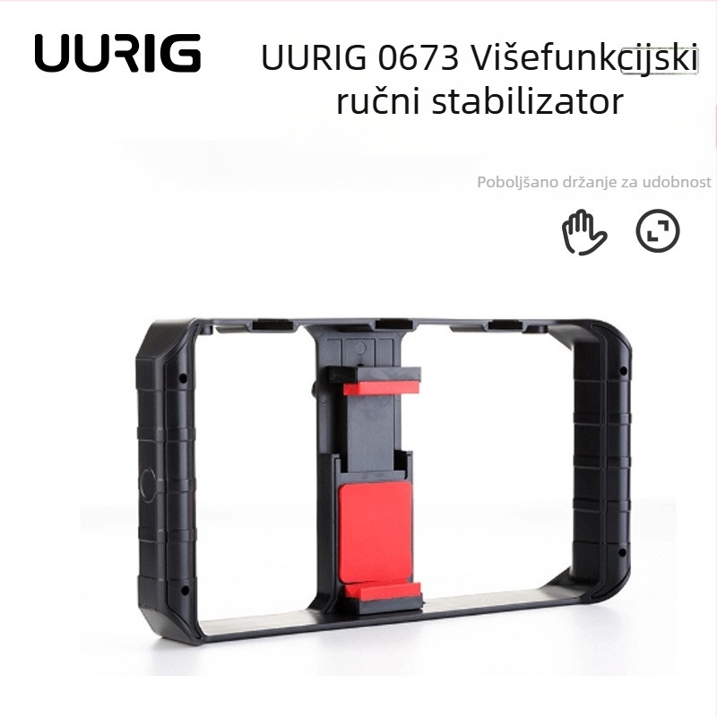 Stativ za fotografiranje mobitela, model 0673, plastika, nosivost 2 kg, kompatibilan sa 99% glavnih pametnih telefona