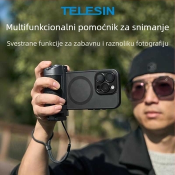 Telesin tripod – Višenamjenski pomoćnik za snimanje za mobitel, ABS konstrukcija, maksimalna nosivost 2-5 kg