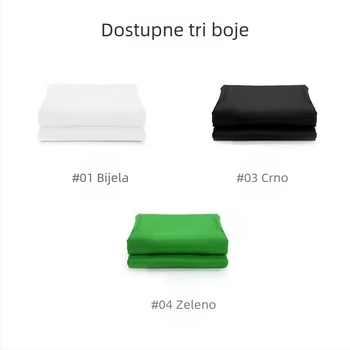 Pozadina za fotografiju, platno od netkanog pamuka, prikladno za snimanje, model 02, nosivost 2–5 kg