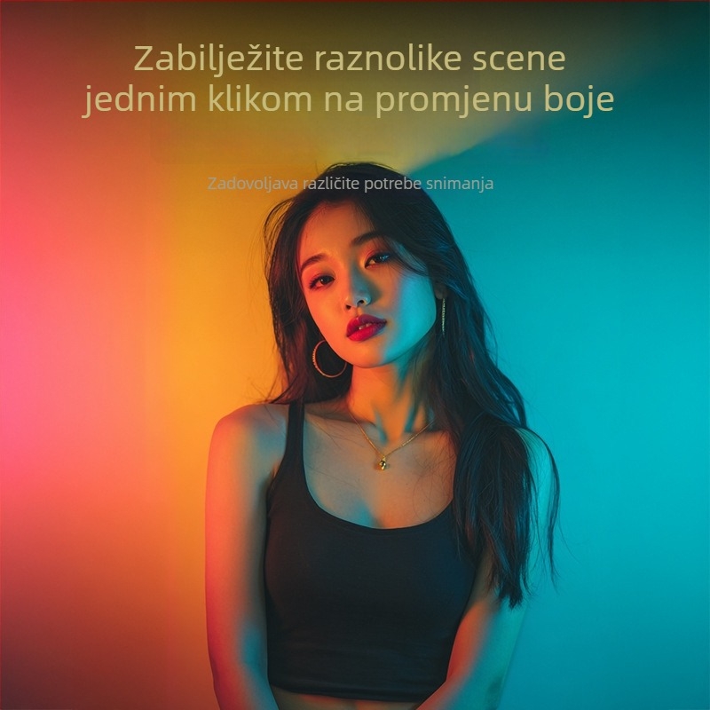 Studijsko svjetlo - lampa za slikanje s četiri boje, kućište od aluminijske legure, nosivost do 2 kg, težina 700 g