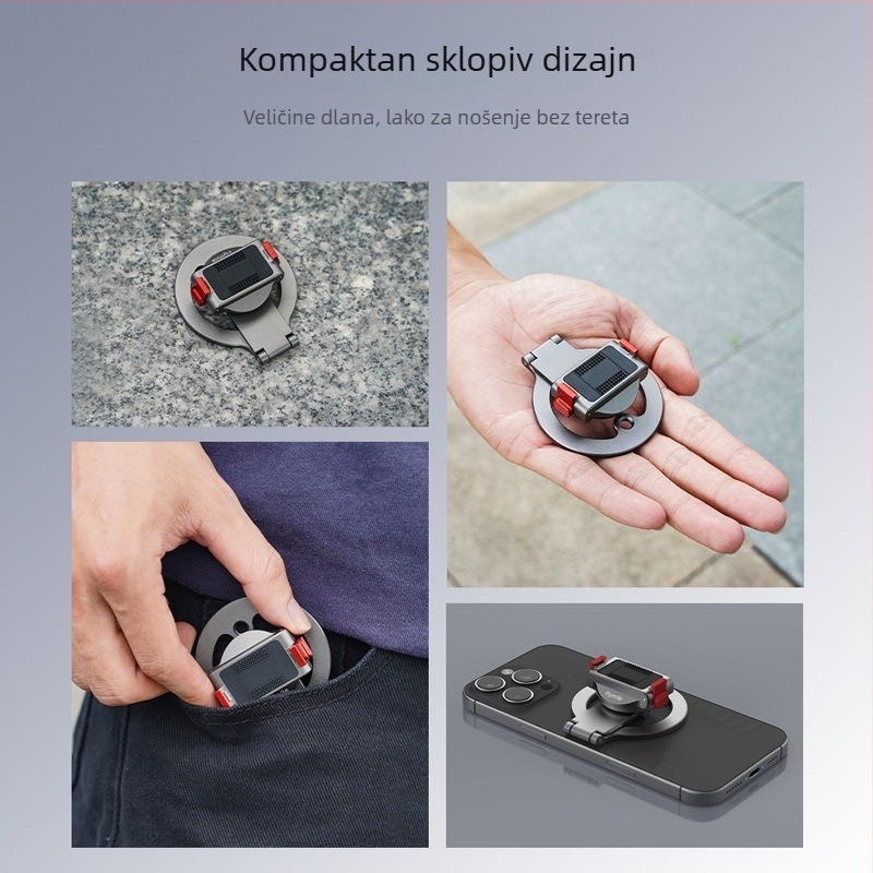 Flymile magnetski držač s brzom otpuštanjem za DJI Osmo Action 3/4/5 Pro i Osmo 360