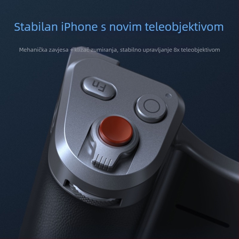 Taixun Držač za fotografiranje mobitela s Bluetooth daljinskim upravljačem – metalna konstrukcija, nosivost 500 g, težina 180 g
