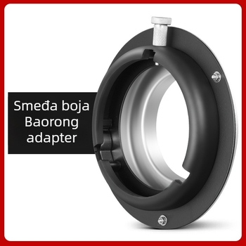 Bajonetni adapter za studijsko svjetlo za Softbox, aluminijeva legura, bajonet konverter, nosač fotografskog svjetla
