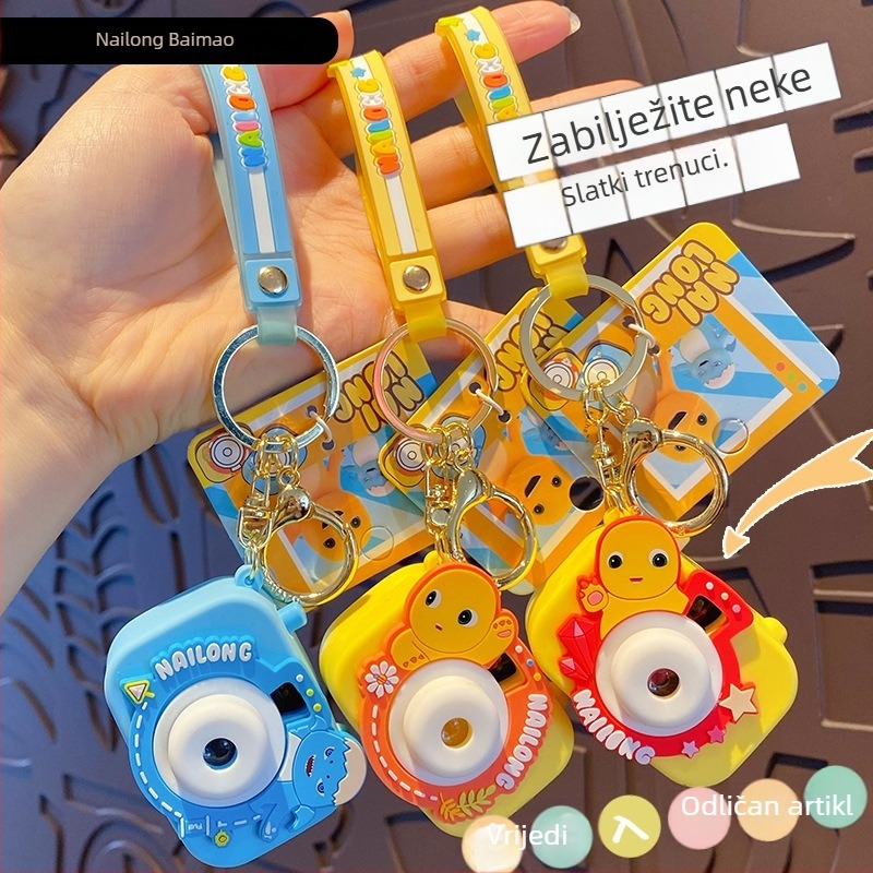 Milk Dragon IP kamera ključ s projekcijom, PVC + metalna konstrukcija, prilagodljiv