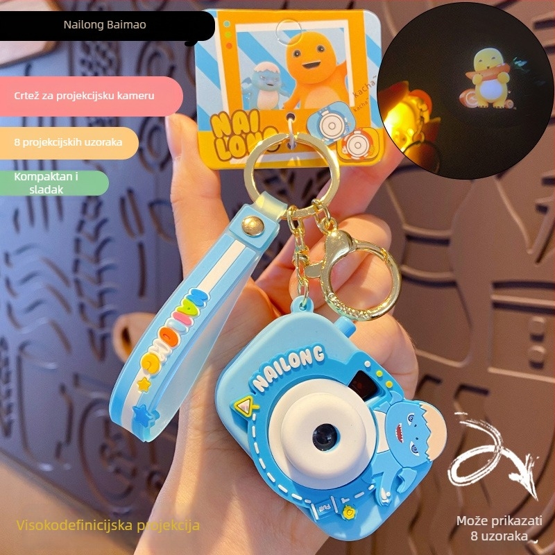 Milk Dragon IP kamera ključ s projekcijom, PVC + metalna konstrukcija, prilagodljiv