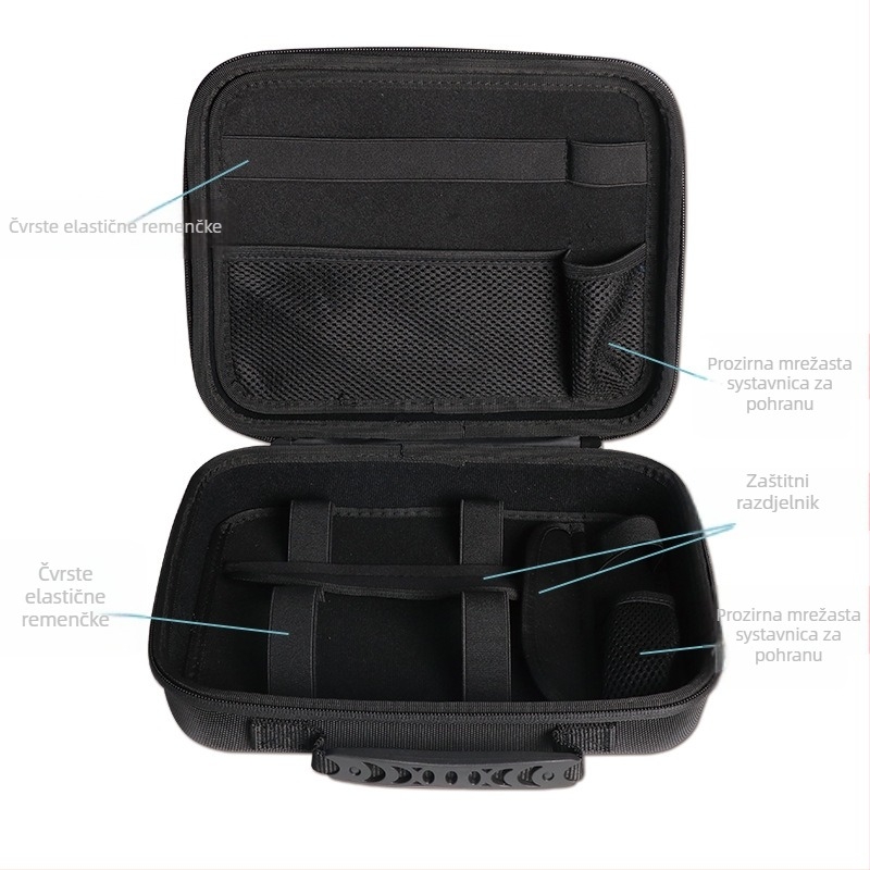 Višenamjenska torba za digitalne dodatke i projektor — Oxford platno + EVA tvrda kućišta; nosivost do 15 kg; izrada toplinski tiskanje i šivanje