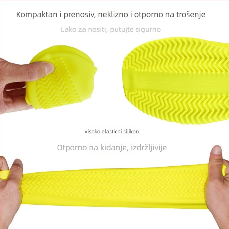 Silikonska zaštita za cipele – vodootporna, otporna na prljavštinu, prijenosna, prilagodljiva