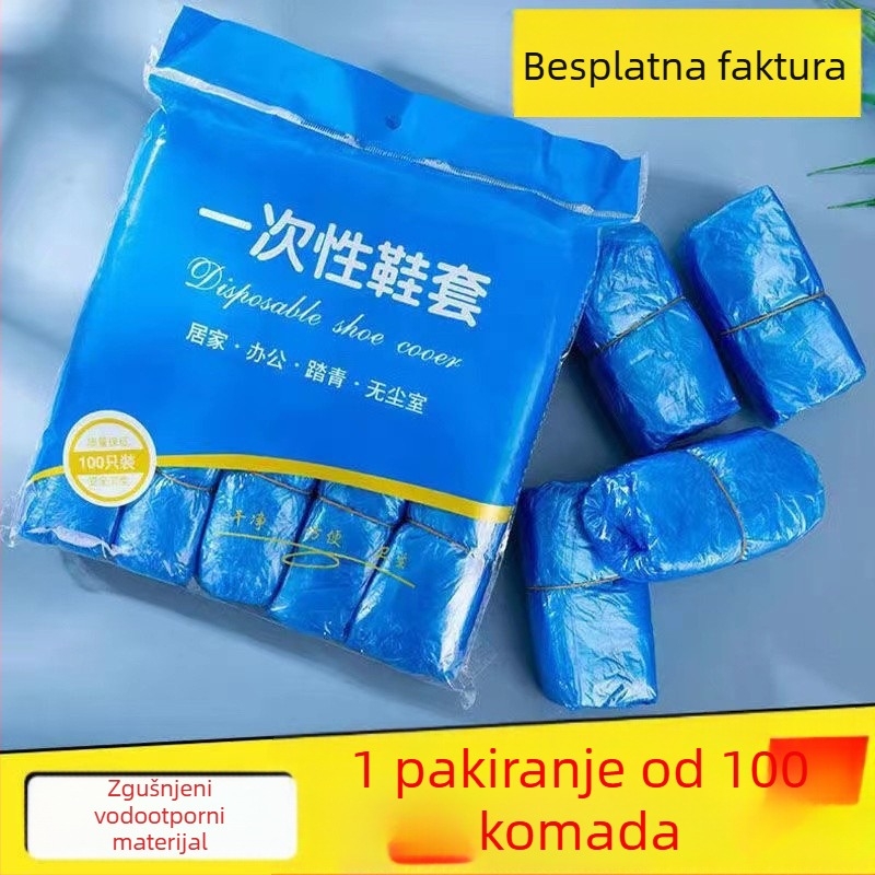 Jednokratne navlake za cipele, protuklizne, debljine 0,6 mm, plast PE/polietilen, marka Hongfu jiajie