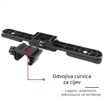 Univerzalna glava stativa za pametne telefone, ABS tijelo, nosivost 2–5 kg, težina 124,5 g
