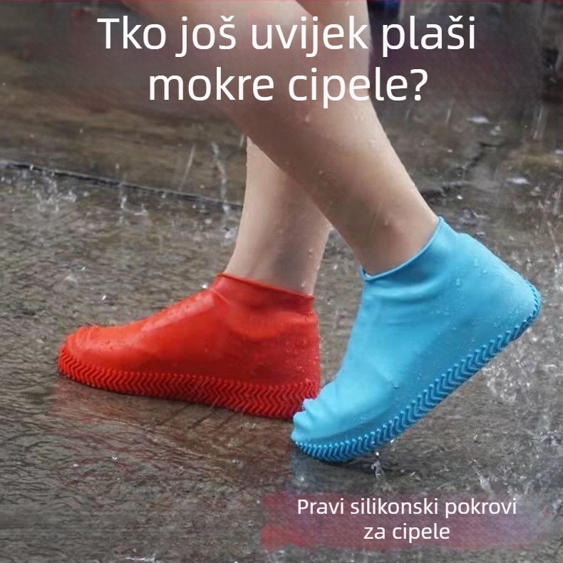 Zaštitne navlake za kišne cipele – vodootporne silikon, protuklizne, debele, otporne na habanje, za muškarce i žene