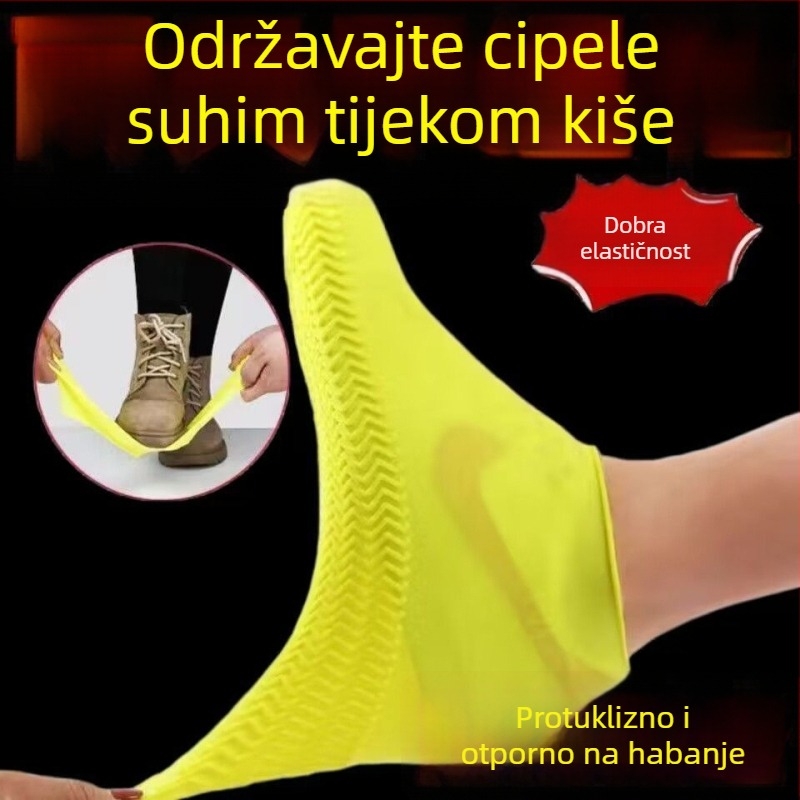 Zaštitne navlake za kišne cipele – vodootporne silikon, protuklizne, debele, otporne na habanje, za muškarce i žene