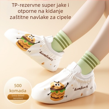 Jednokratne navlake za cipele od netkanog materijala, vodootporne, otporne na habanje, unutarnje protuklizne površine
