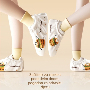 Jednokratne navlake za cipele od netkanog materijala, vodootporne, otporne na habanje, unutarnje protuklizne površine